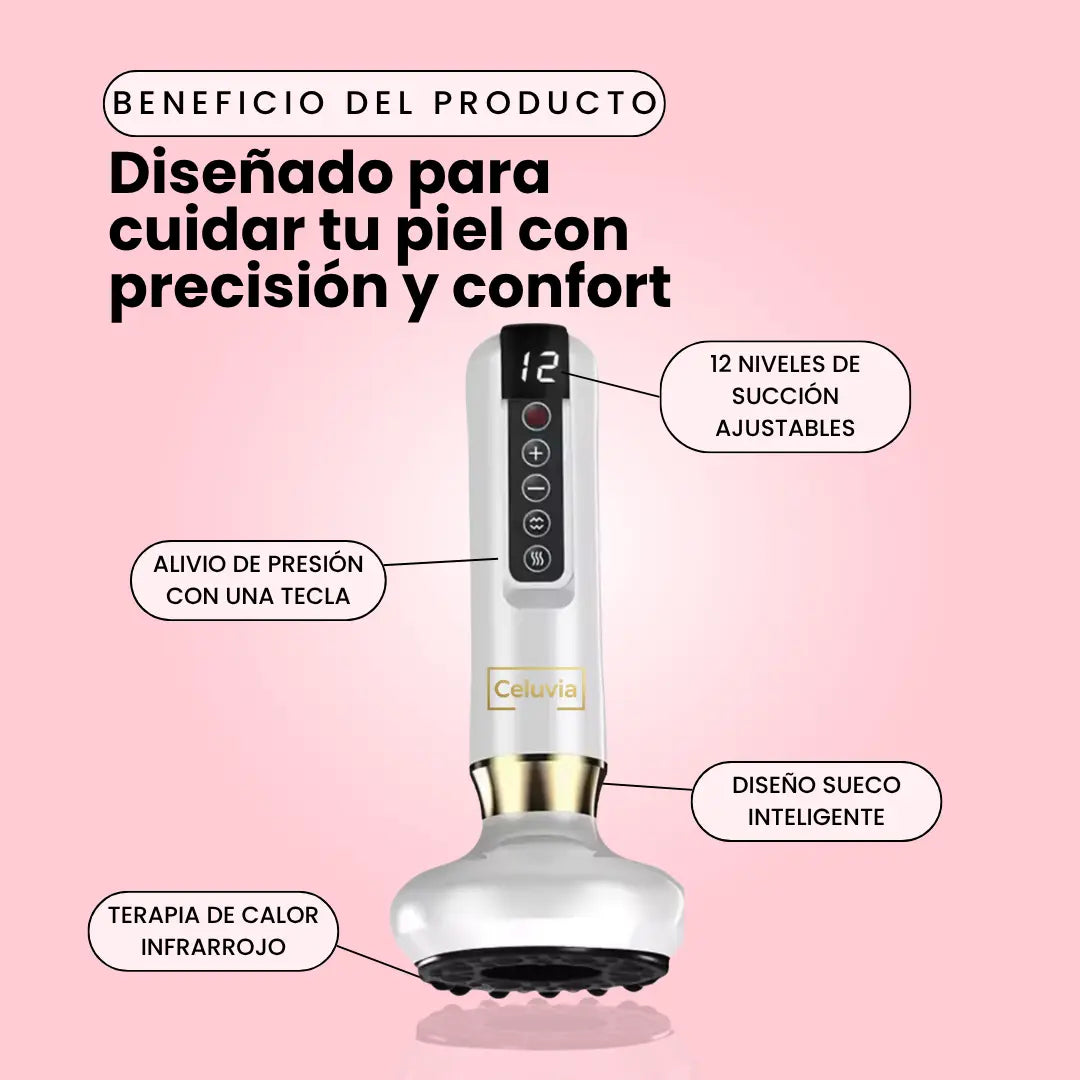 Celuvia™ Masajeador Anticelulítico + 2 Aceites Celuvia GRATIS