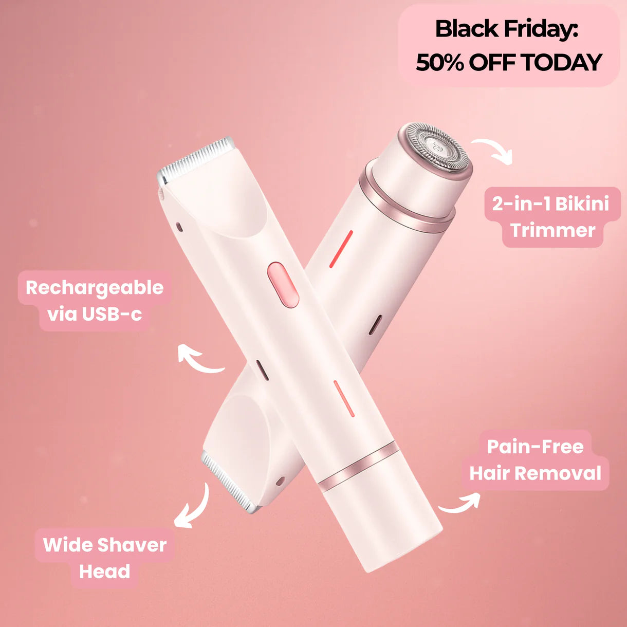 Lissia  – Depiladora 2 en 1 para Todo el Cuerpo